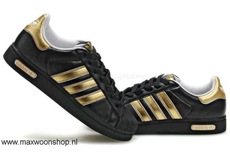 adidas originals zwart goud